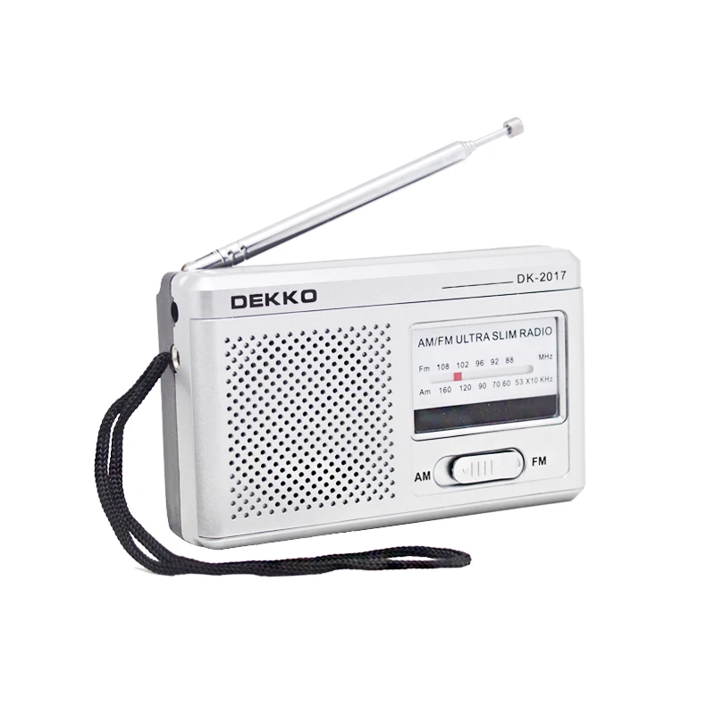 Highly sensitive high sound quality portable retro am fm radio