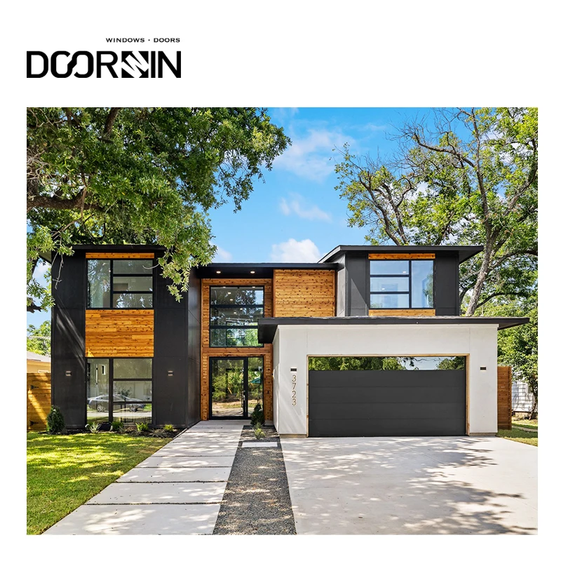 Doorwin Residential Dallas Project New Design Hurricane Impact Aluminum Glass Windows