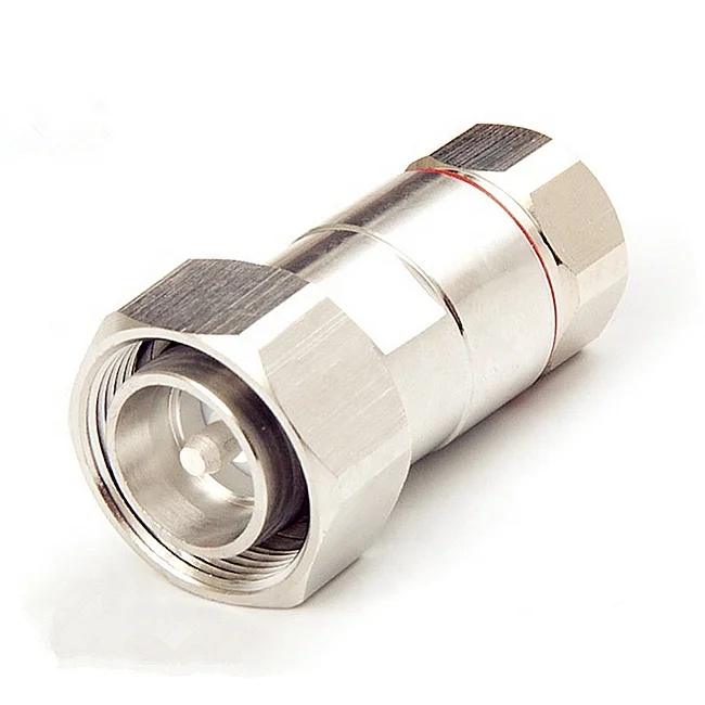 RF коаксиальный 4,3-10 Mini DIN Штекерный разъем для сверхгибкого кабеля 1/2 дюйма