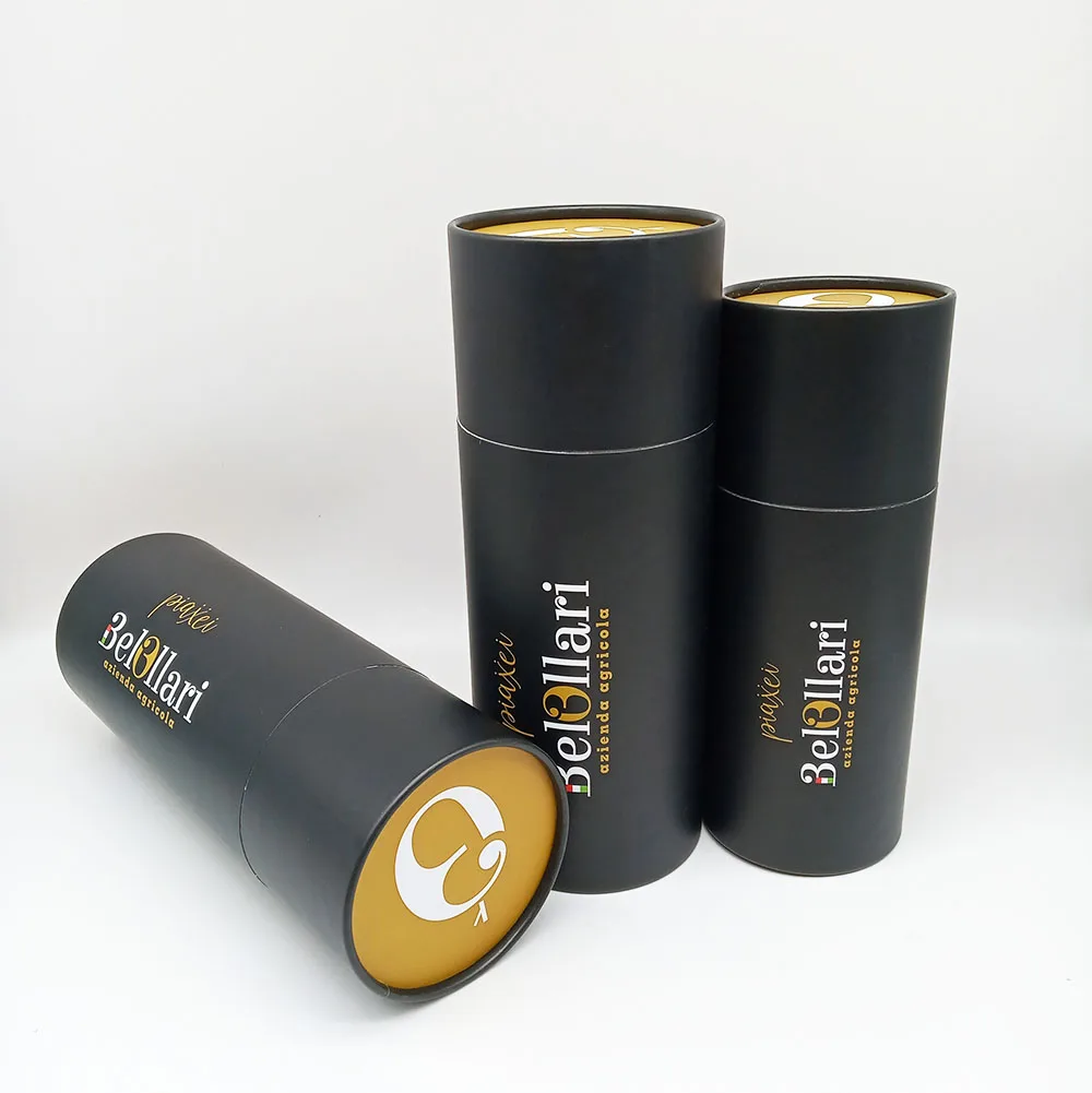 Eco-friendly Poster kraft Cardboard Customized paper tube Mailing paper container