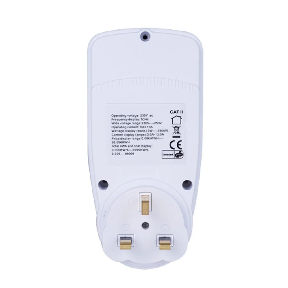 Mini electricity monitor digital energy meter for home use Home digital LCD display power energy saving power usage monitor with