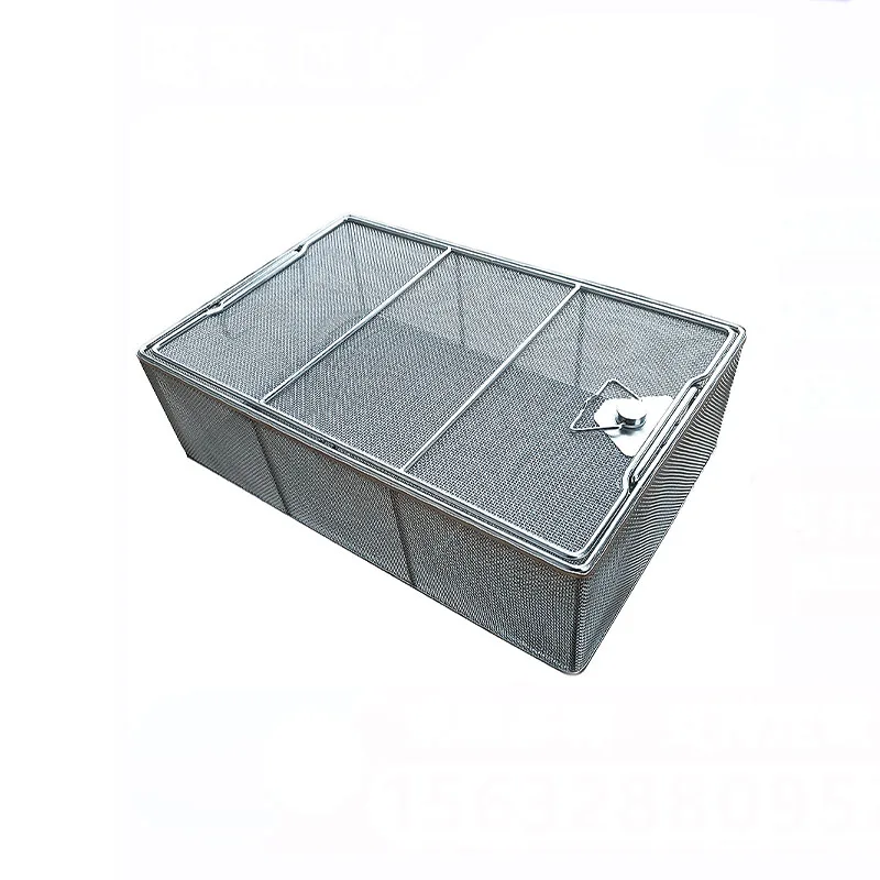 Supply Stainless Stesink Strainer Mesh Storage Basket Ket Silver Stainless Steel Customizable Tianjin 330*260*45
