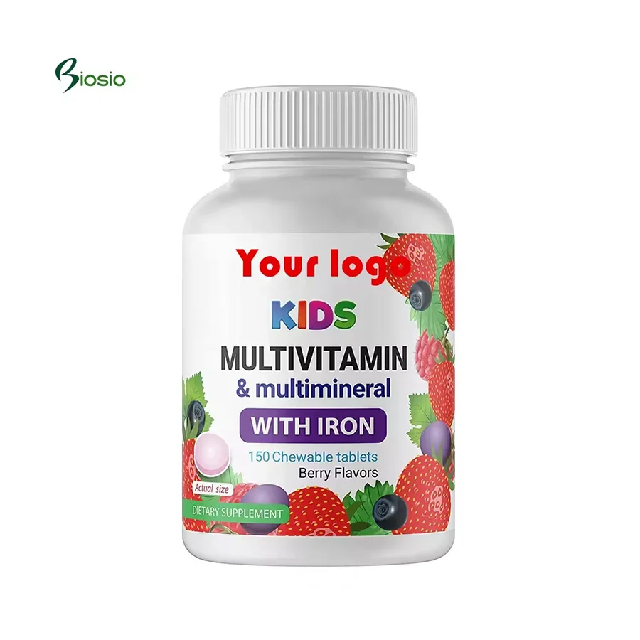 Natural flavor with vitamin A,vitamin D, iron supplements for kids multivitamin&multi-mineral chewable tablets