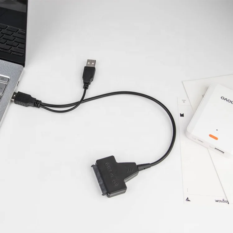 High speed usb 2.0 to sata 22 pin 2.5-inch Hard Drive Adapter Cable