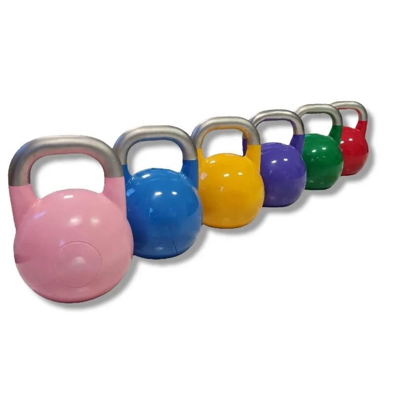 Competition Kettelbels 4/6/8/10/12/14/16/18/20/22/24/28/32/36/40/44/48kg steel kettlebell for gym training