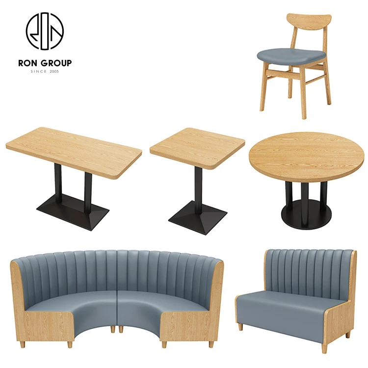 luxury hotel restaurant furniture wood tables and chairs coffee shop restaurant sets cafe sofas bench seating restaurant booths
