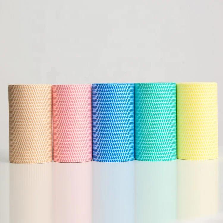 Antibacterial All Purpose Wiping Cloths J Cloth Type Cleaning Wipes  Roll