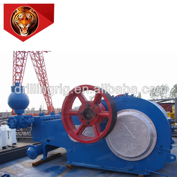 Tigerrig 1000kw Ac Drilling Motor Drive F1300 Mud Pump Package With V-Belt+Pulley