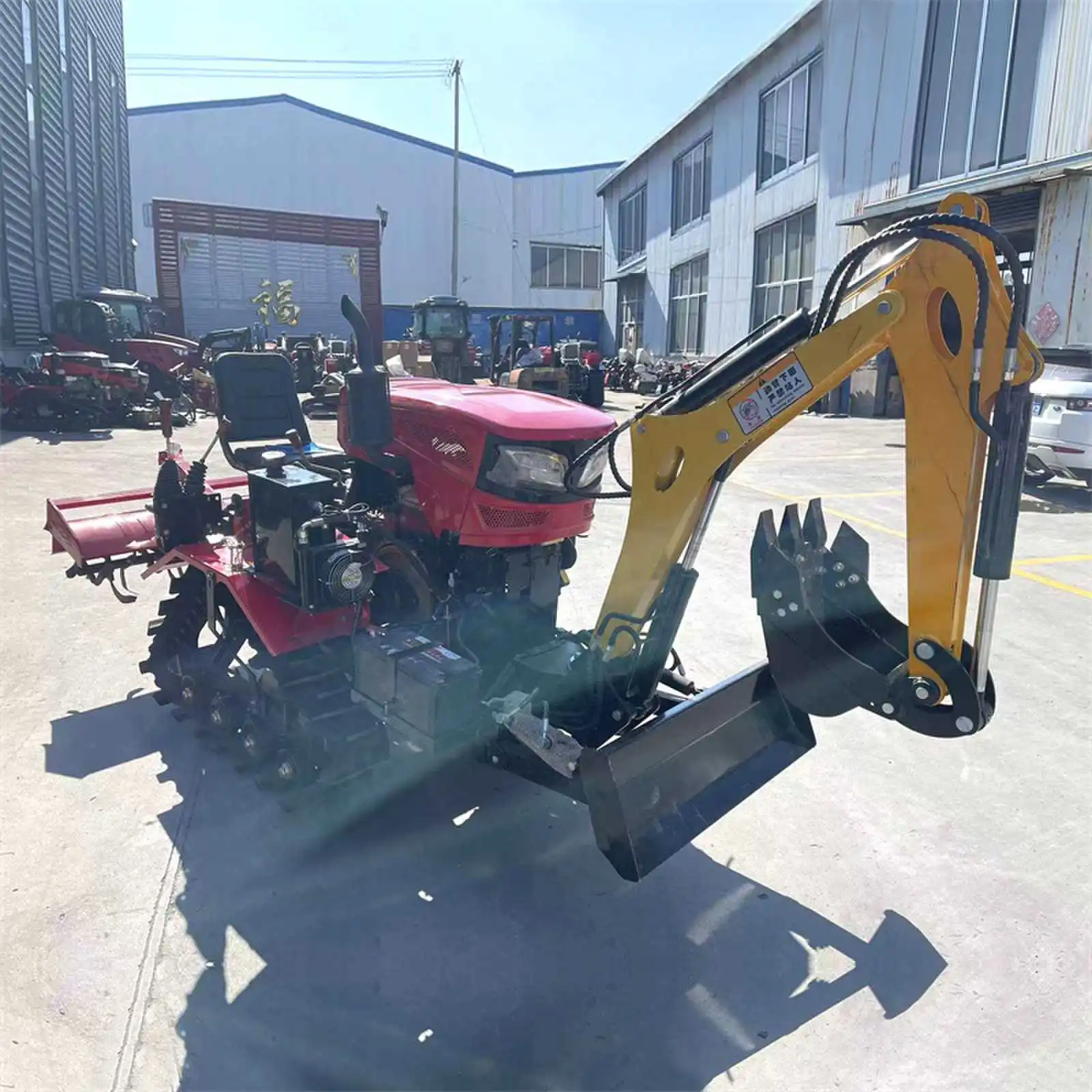 Amphibious Powerful 40 Hp Small Tractor With Auxiliary Equipment Mini Crawler Tractor For Sale
