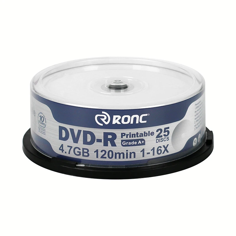 DVD-R 4.7gb 16x Logo Blank Data Video Movie Recordable DVD R Disc