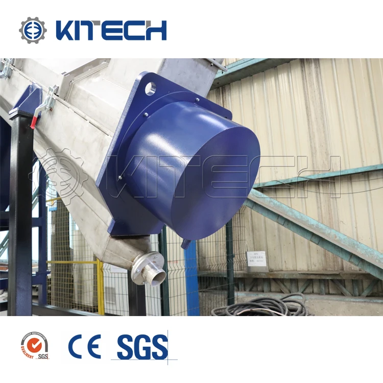KITECH Stainless Steel Plastic Recycling Washing Line Friction Washer Machine