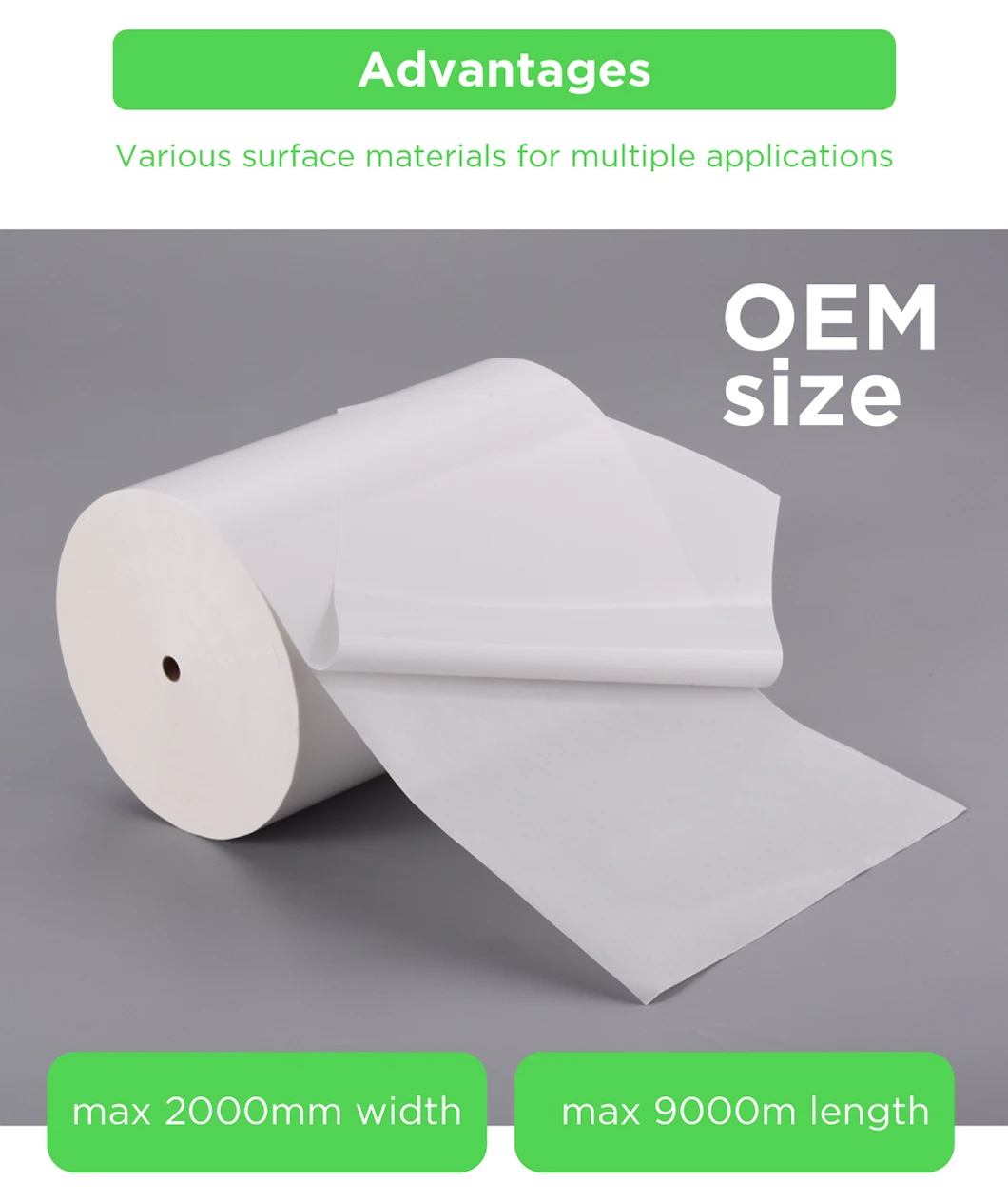 Flexography Low Price Wholesale Custom Self Adhesive Film Adhesive Roll Flexo Jumbo Roll