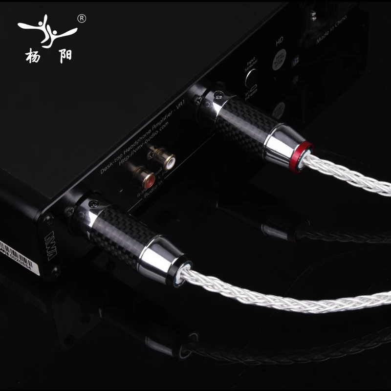 YYTCG Hifi XLR Cable High Purity OCC 2XLR Male to Female Cable to interconnection with Microphone ,Multimedia, sound ,amp