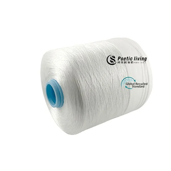 Eco-friendly 840D-3000D High Strength Recycled Polyester Filament Industrial Yarn GRS Certificated IDY