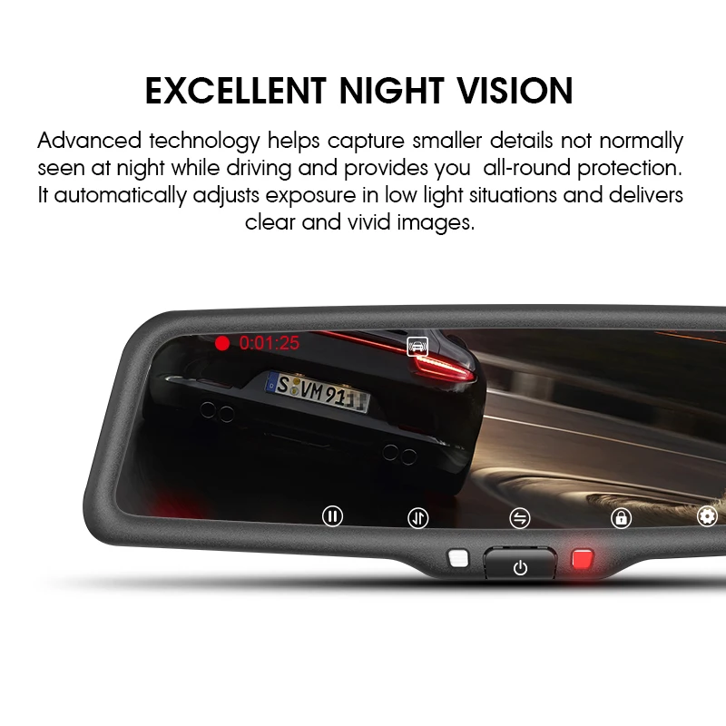 H.264 компрессионная Автомобильная камера DVR видеомагнитофон с IP67 водонепроницаемая рейтинговая