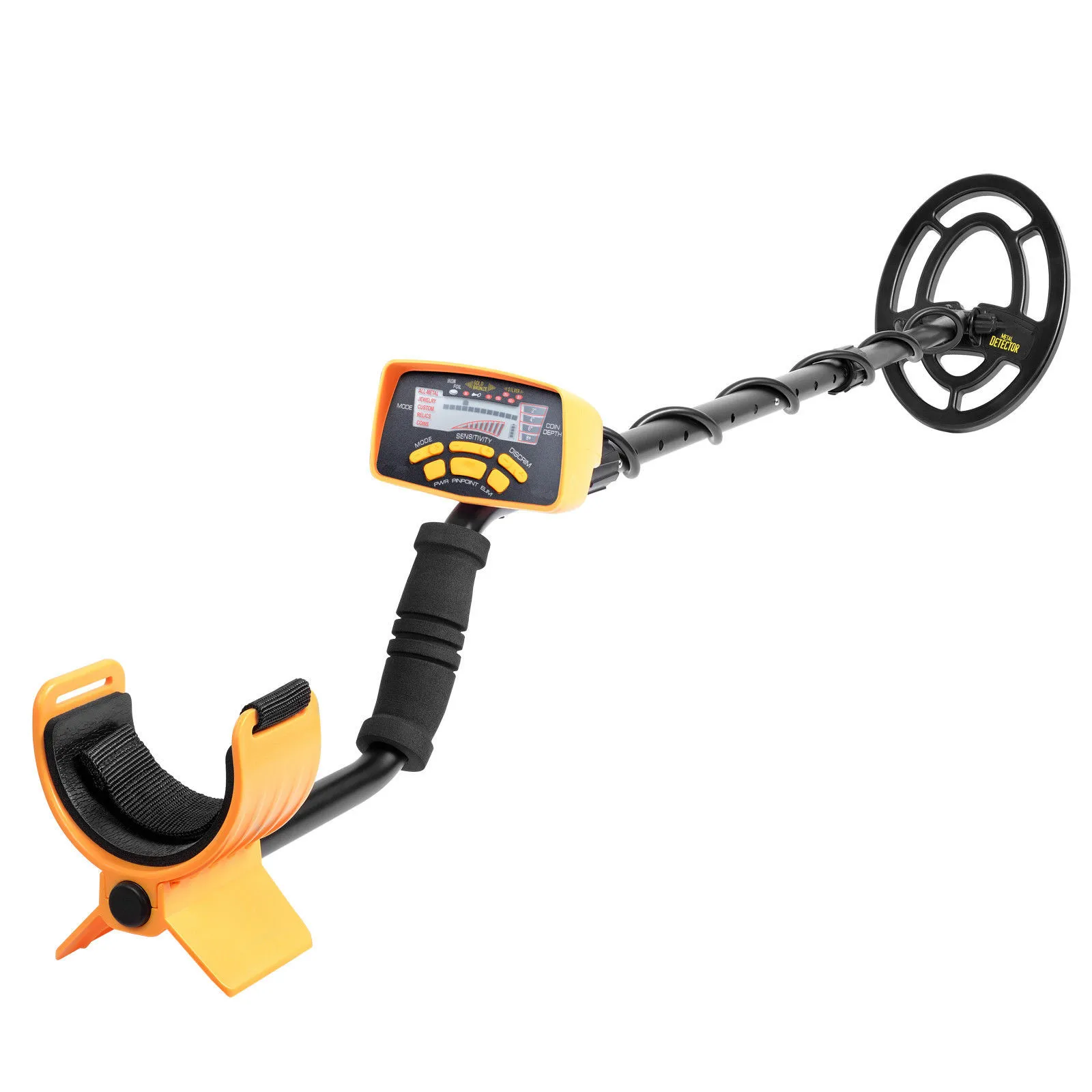 Professional Metal Detector High Performance Underground Metal Detector MD6250 Three Detect Mode Coins Jewelry All Metal MD-6250