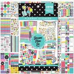 Custom Printing Monthly Weekly Planner budget Journal Decorative Paper Sticker Book