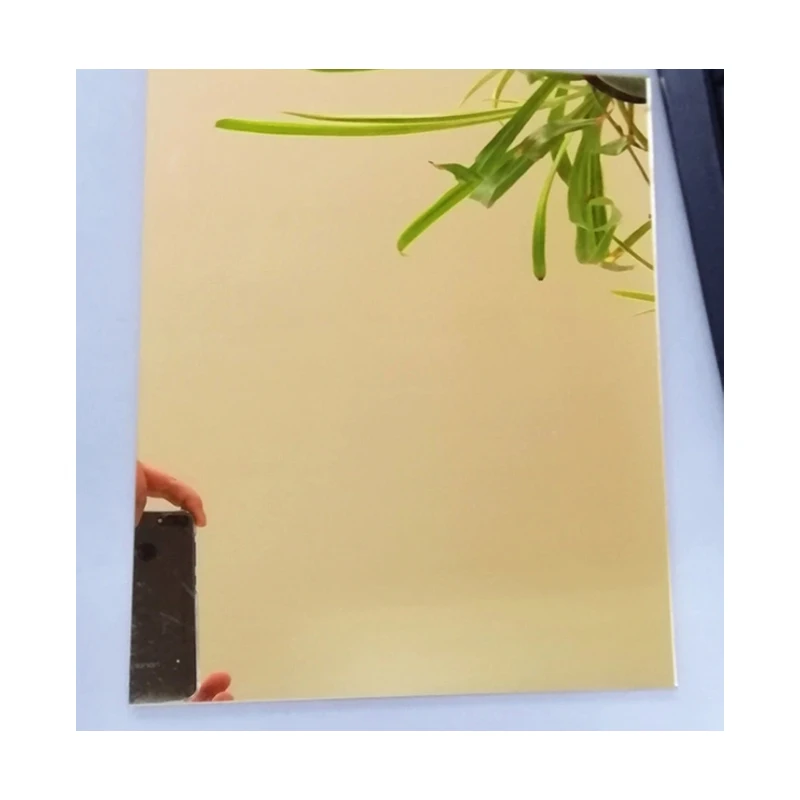 Wholesale custom size translucent glass one way mirror coating