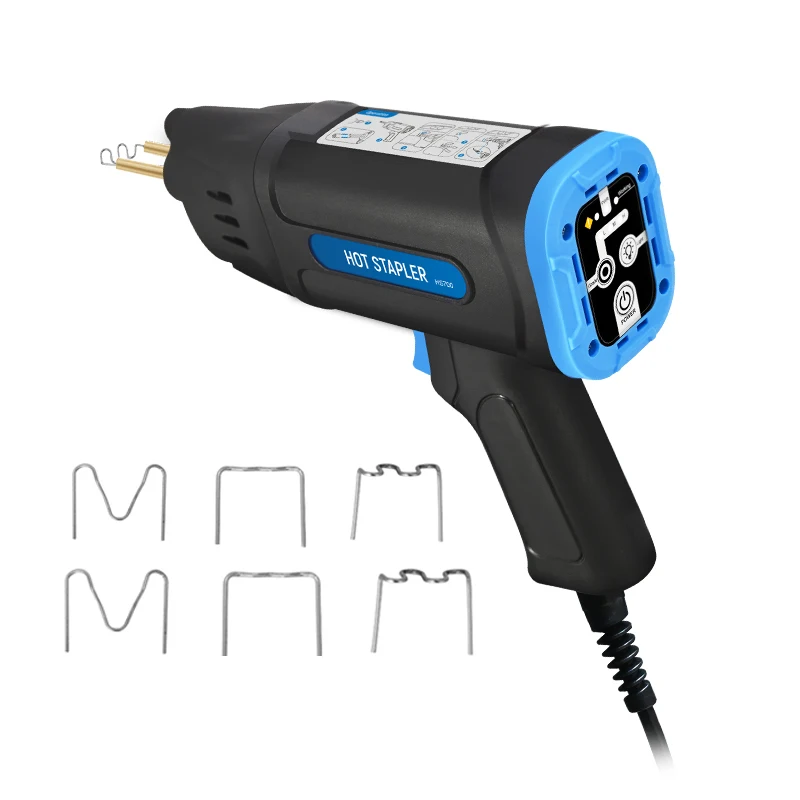 Горячий степлер/Автомобильный степлер пластиковый бампер брызговик обтекатель сварочный пистолет со скобами и горячим степлером инструмент для автомобильного бампера