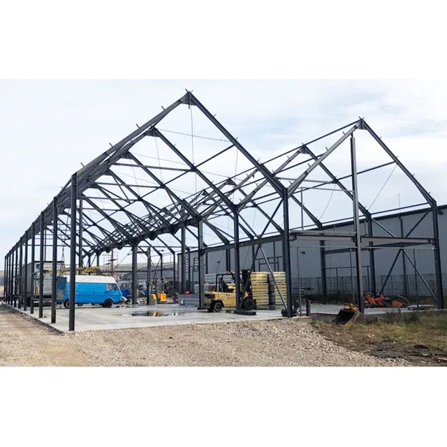 Insulated great boss prefab galvanized steel sheet metal frame structure workshop house building in tanzania