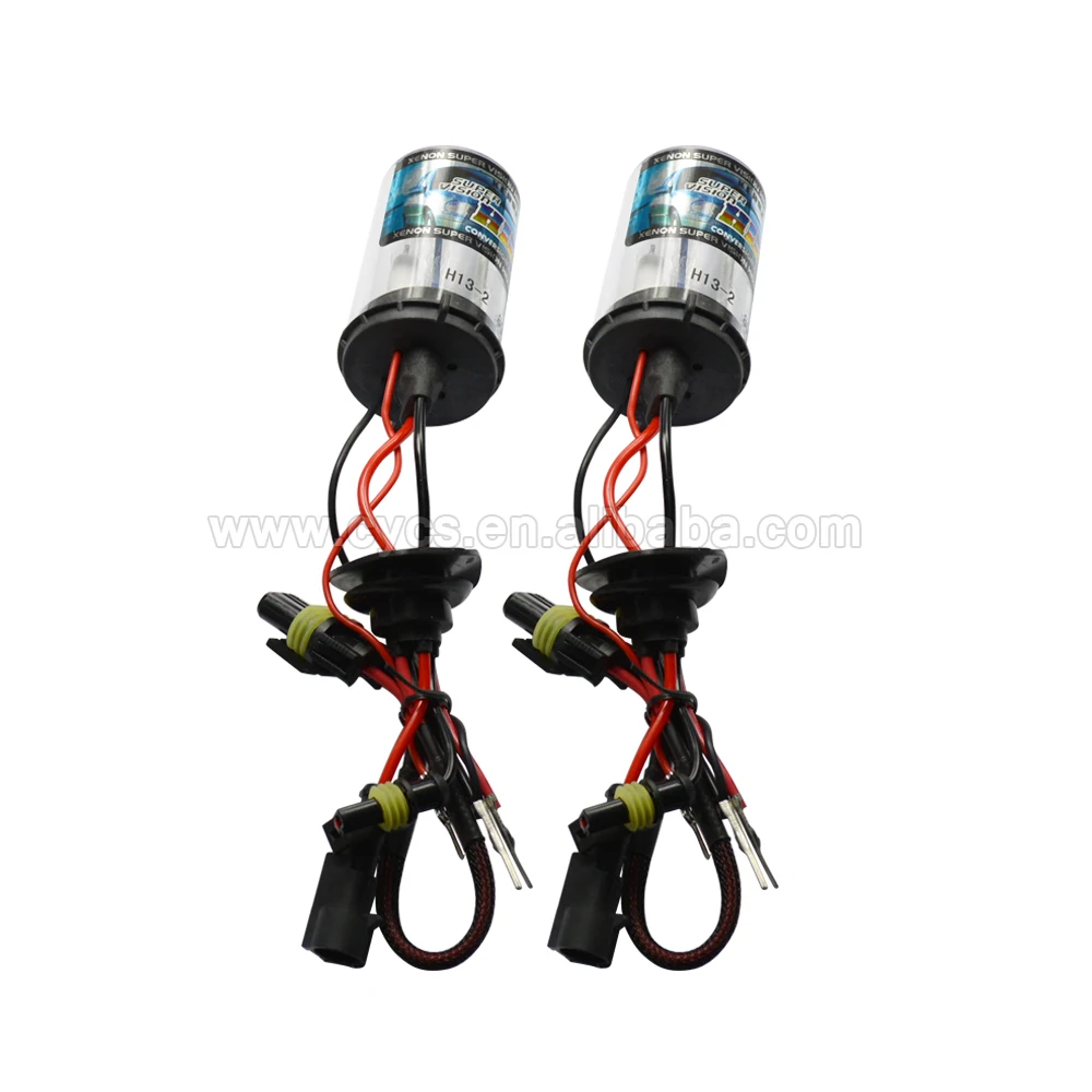  12v 35w H13-2 ксенон + галогенная HI/короче спереди и длиннее сзади) луч hid ксеноновая лампа 4300k 6000k 8000k h13 автомобиля