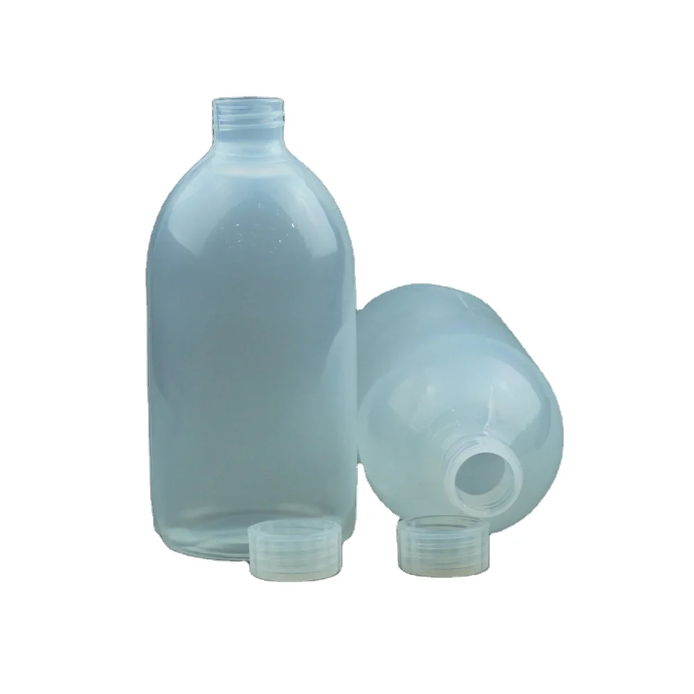 The 500MLPFA reagent bottle has a low blank value for the detection of corrosion resistant elements by trace analysis isotopes
