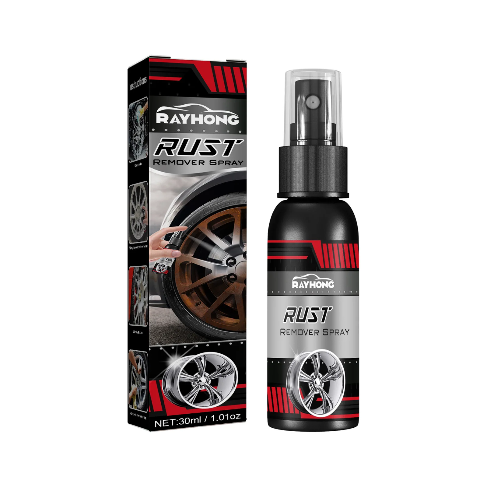 OEM Wholesale Best Sale Fantastic Car Super Effective Wheel Cleaner Car Care Cleaning Spray Fantastic Car Rust Remover Spray