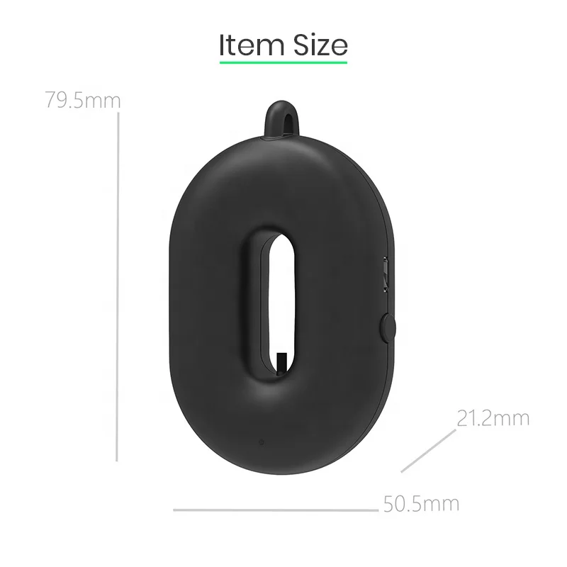 
Personal Wearable Necklace Air Purifier Dropship Portable Neck Air Cleaner with CE RoHS Mini Anion Generator 