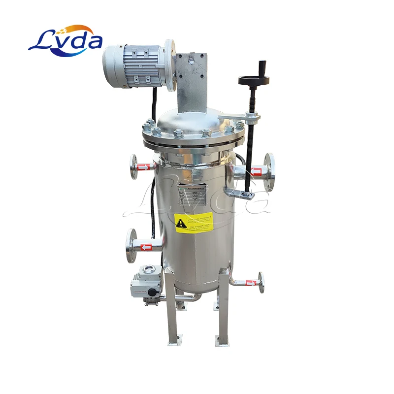 Auto self-cleaning filter for Chemicals / backwash water pre filter
