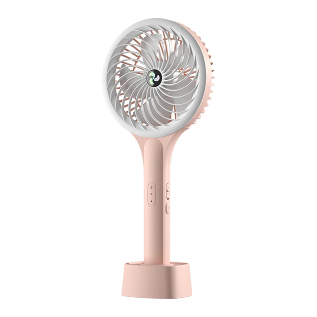 High speed new design mini fan usb rechargeable portable office desktop fan 3 speed large portable hand-held electric fan