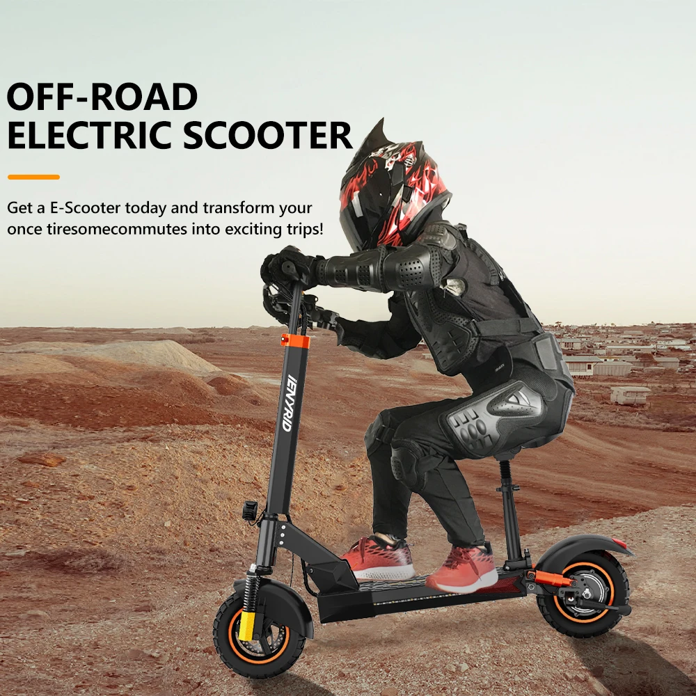 UK Stock iENYRID M4 Pro S+ off-road electric scooter two wheel 10Inch folding kick electric scooter with seat
