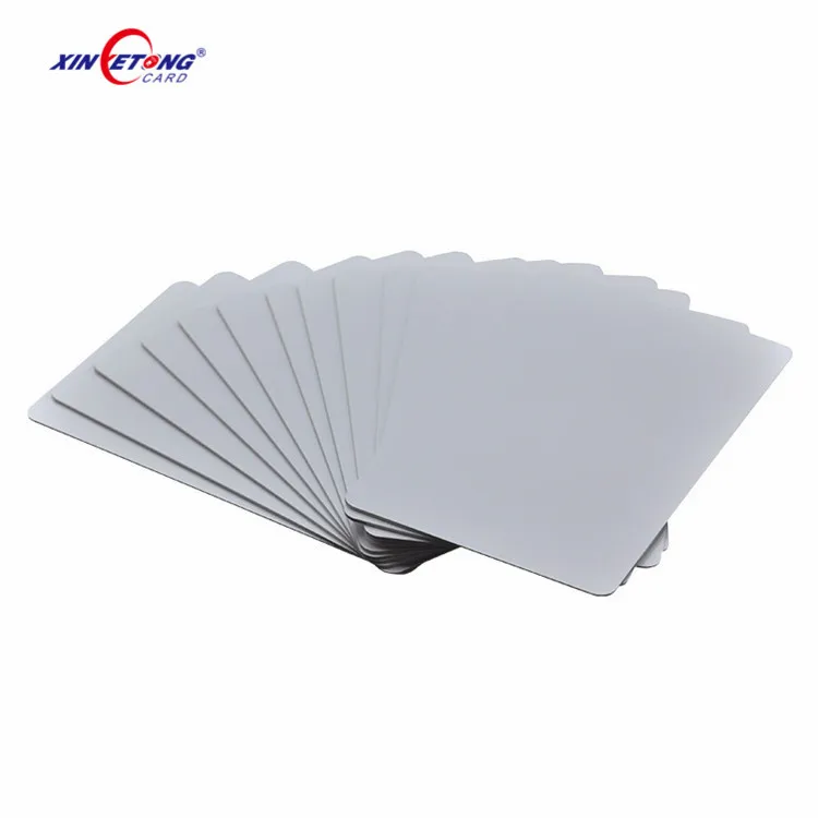 XYT Factory Direct White Blank Plastic PVC Card Inkjet Printable for Business Card and Membership card