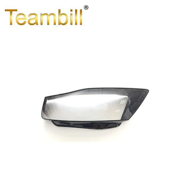 for Audi A4 B8 headlights glass lens cover front 2007 2008 2009 2012 plastic shell lens  replacement