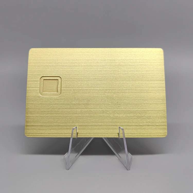 Custom logon Contactless Id Ic Smart Rfid Chip Metal Business Card