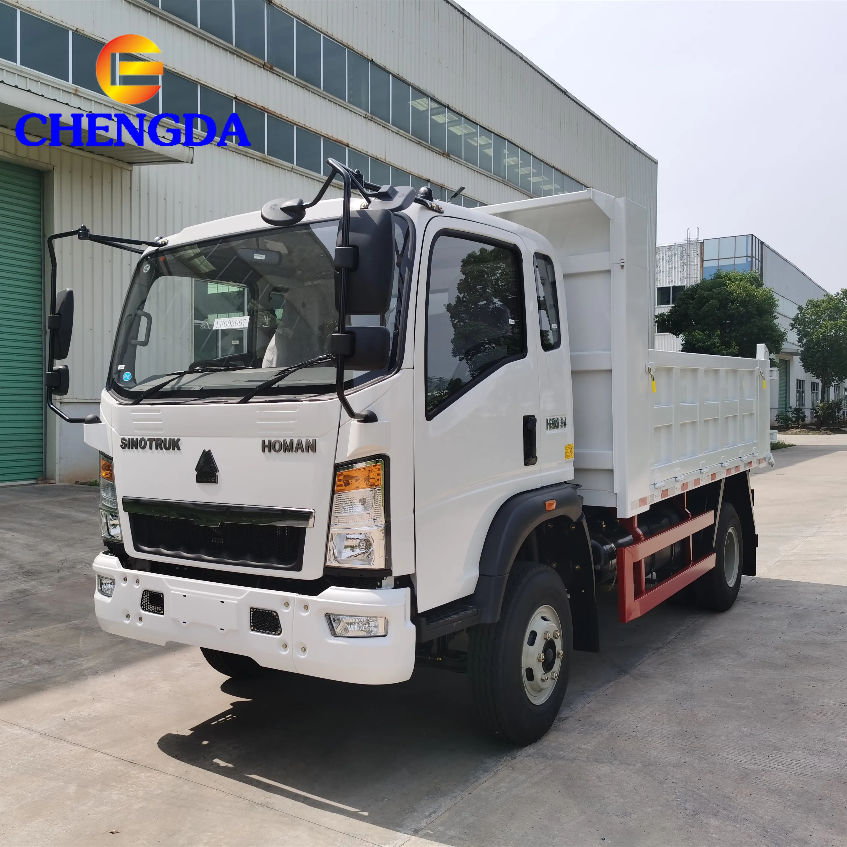 Sinotruk 4x4 All Wheels Drive 8 Ton Light Dump Truck