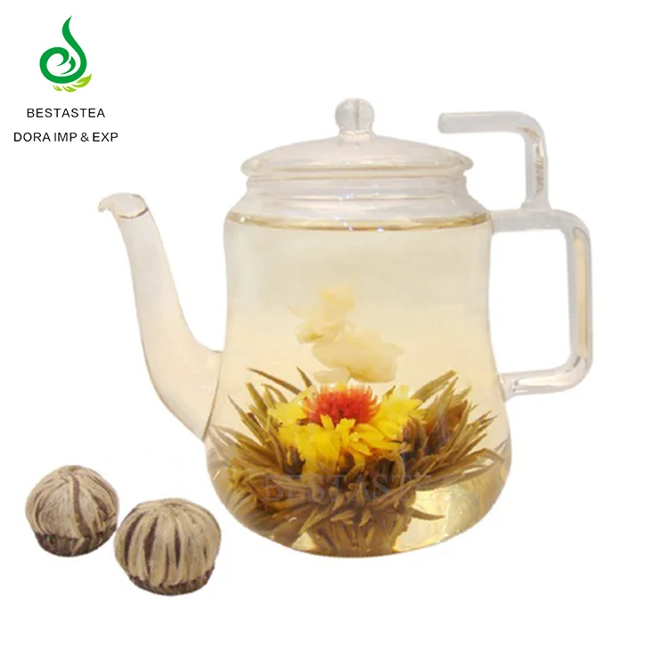 Fujian Art Flower Blooming Tea Ball Beautiful Flowering Tea Herbal Tea
