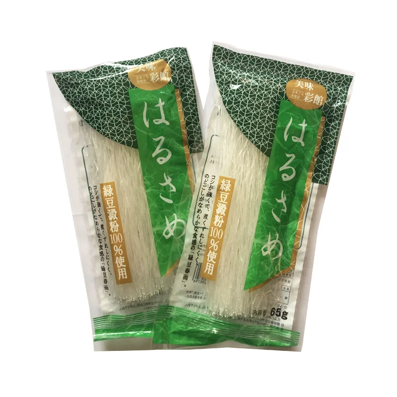 
 Халяль добавка бесплатно вермичелли мунг Бин вермичелли 65 г  