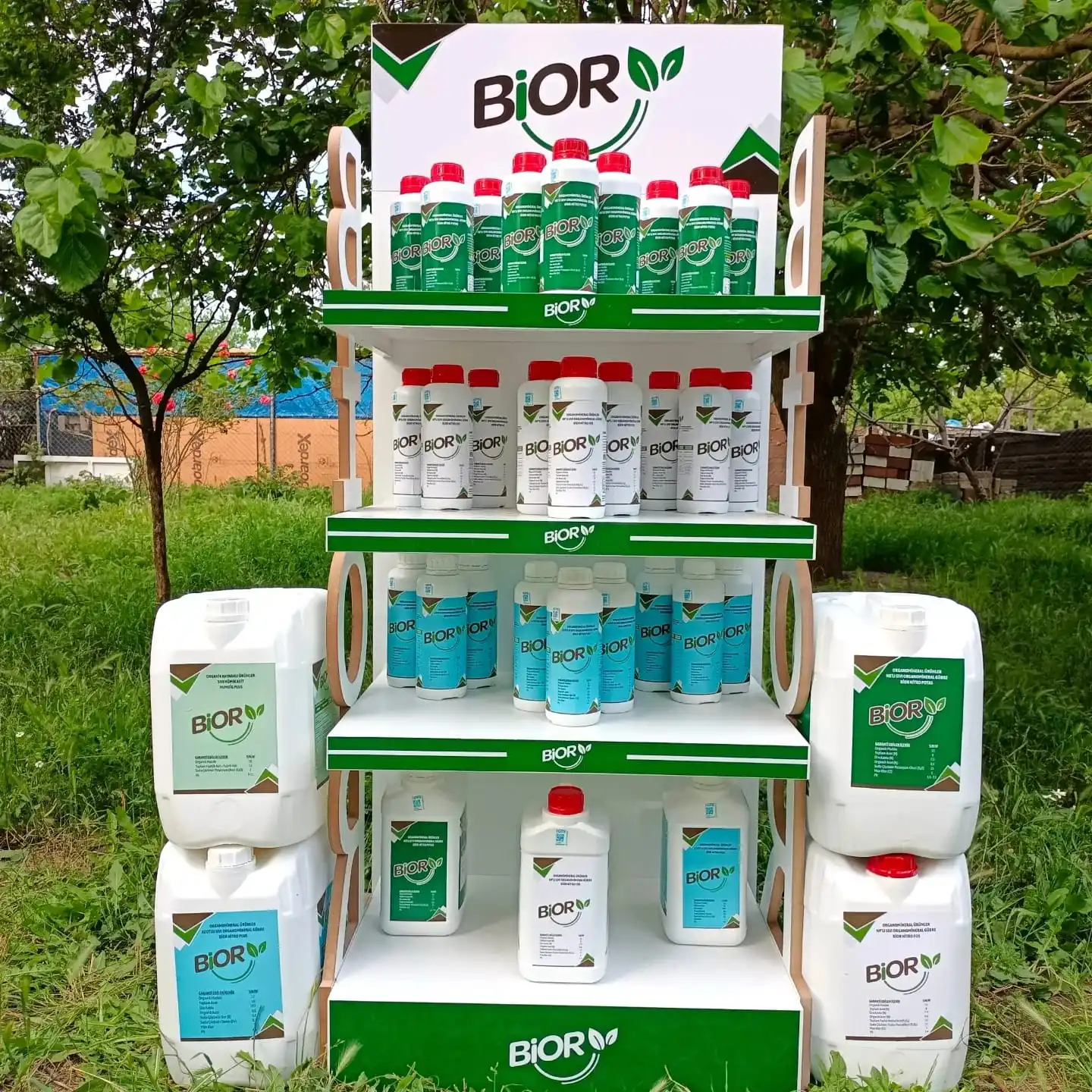 Bior Nitro Plus 1 Lt Liquid Organomineral Fertilizer 12% Organic Matter 15% Nitrogen (N) with Iron and Boron Turkey Origin