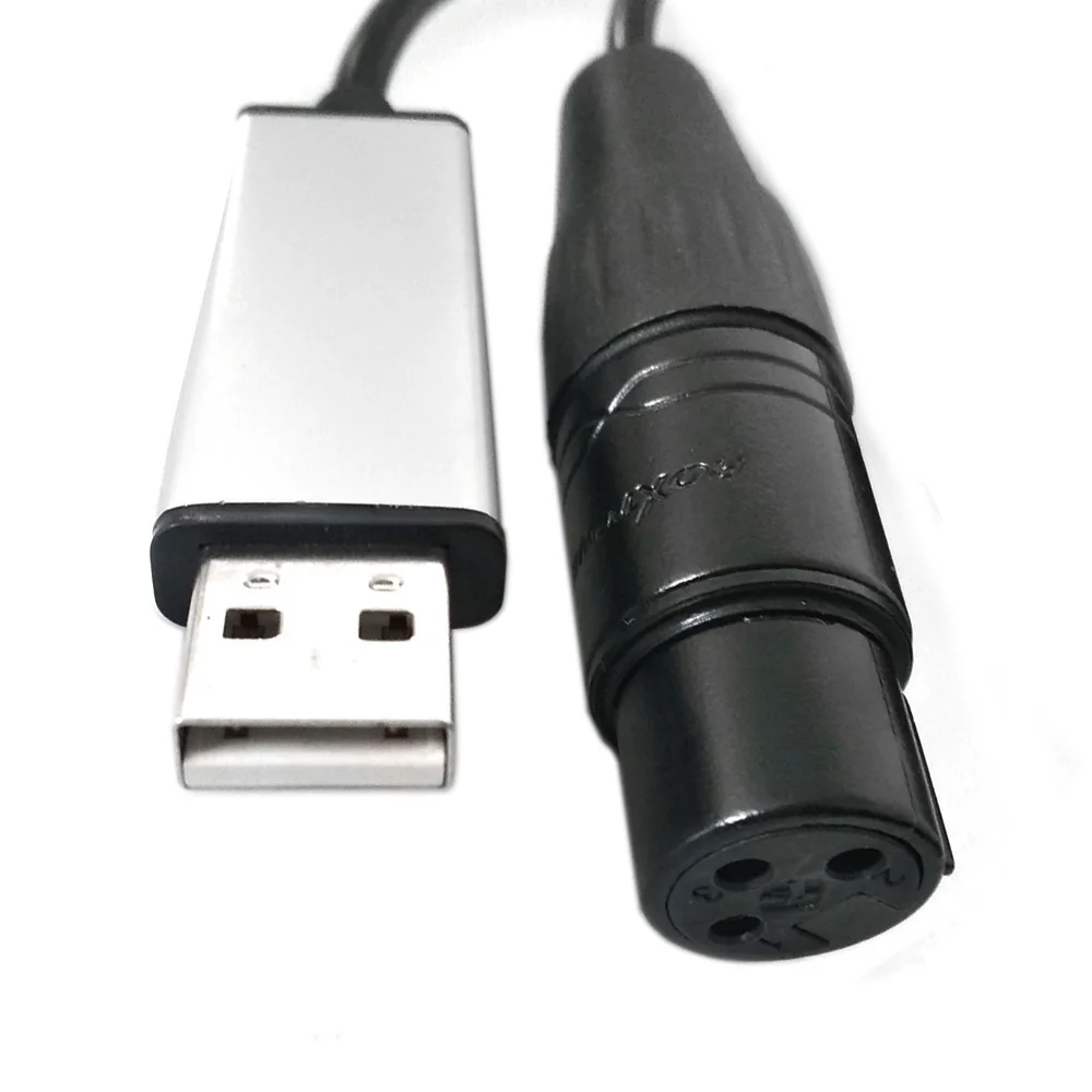 FTDI USB RS485 to XLR 3P female DMX512 DMX400 freestyler2 Lights Control Cable