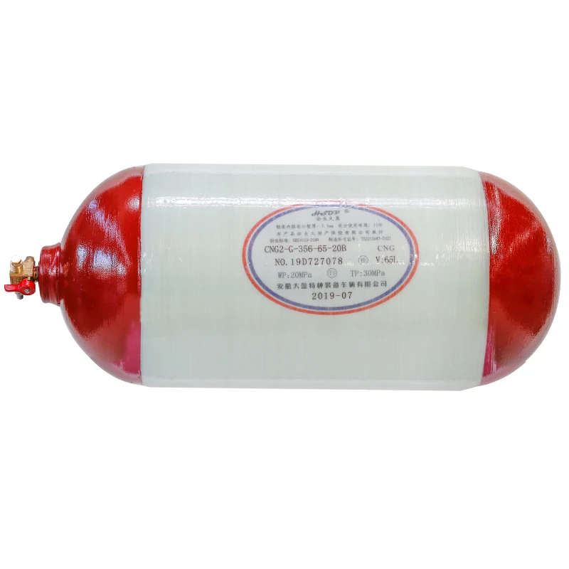 Type 2 Hot Sale High Pressure CNG Cylinder Car Compressed Natural Gas Storage Container Tank