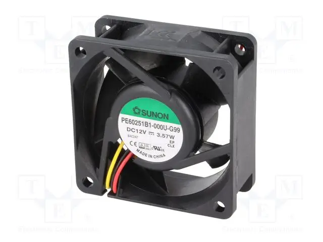100% новый и хорошего качества PF40281BX-D060-S99 4028 40 мм 12 В 4-проводной PWM вентилятор охлаждения высокоскоростной