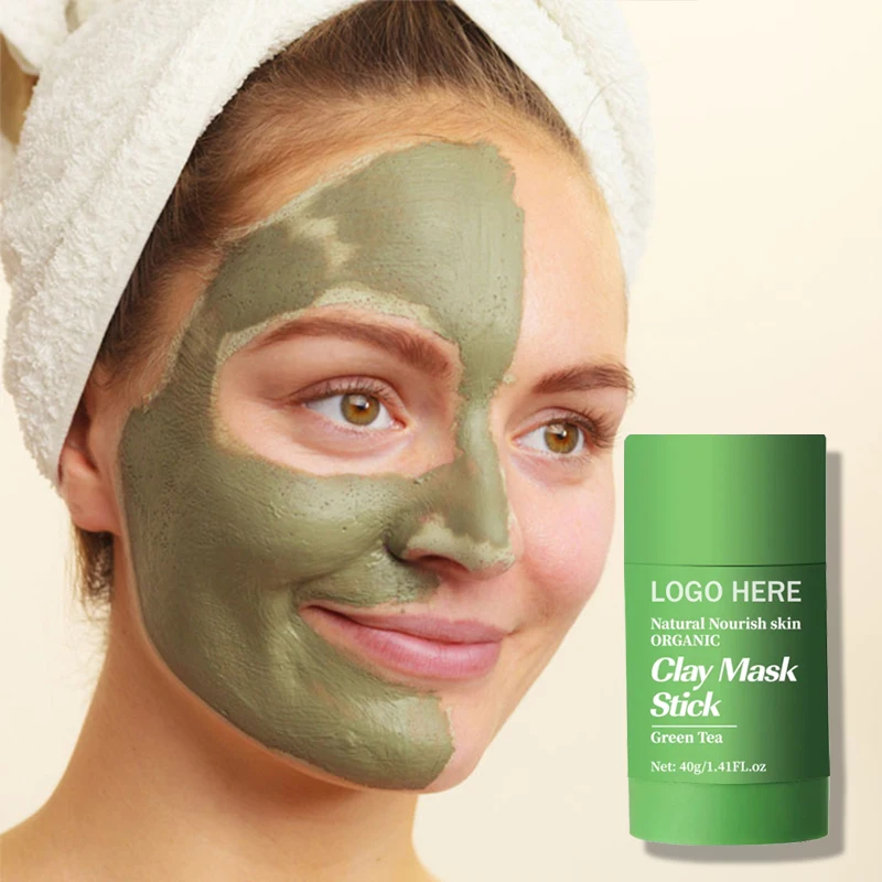 Маска для лица уход за кожей средство удаления черных точек зеленый чай маска