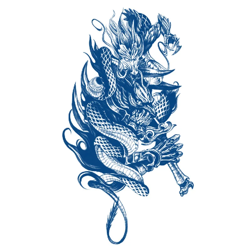 free quality temporary fake skin tattoo sticker washable critica temporary tattoo arm rest tato lengan tangan full for man