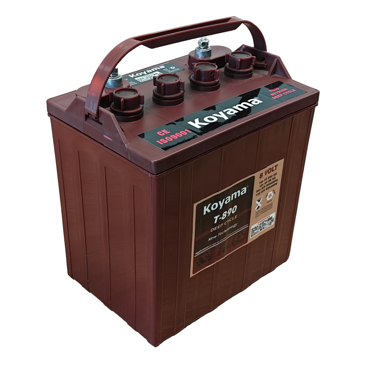 Заводская цена BCI Group GC8H T-890 (мокрый) трубчатый затопленный аккумулятор с глубоким циклом 8 В 175Ah ah для гольф-кары грузовые автомобили машина очистки