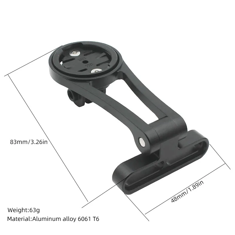 Angle adjustable Upgrade widening model Computer Mount Cycling Bike Mount Stem Extension  For Computer for Garmin Bryton WAHOO