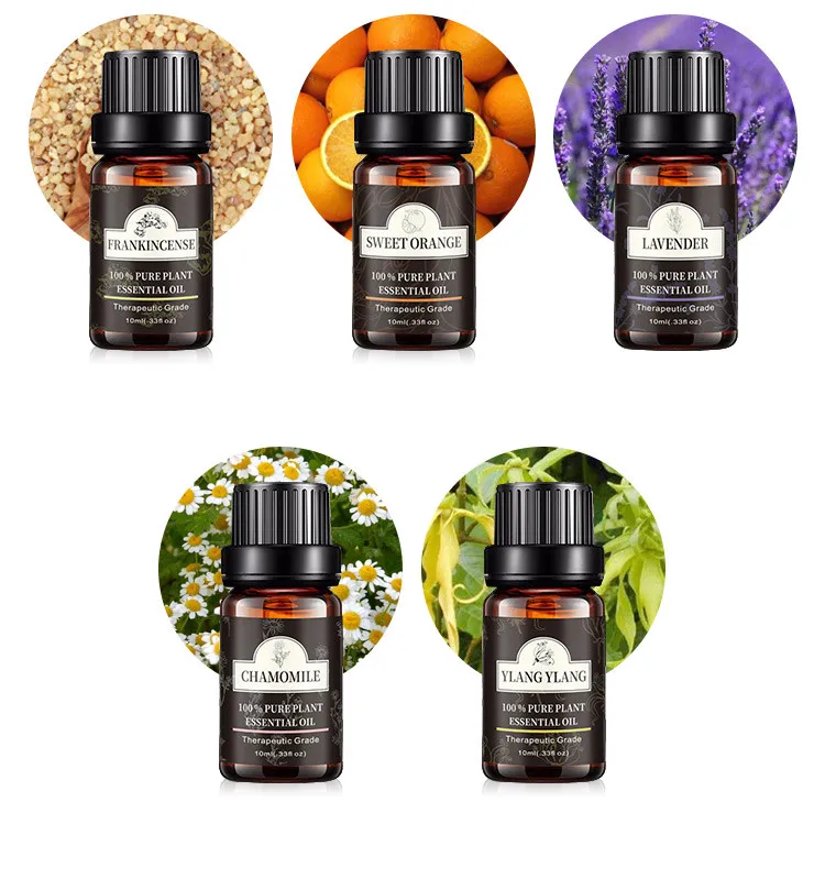 Good smell aromatherapy machine 10ml Pure Essential Oil Set
