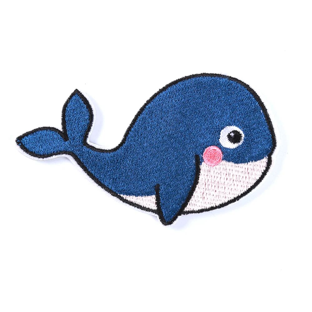 Factory Price No Minimum Iron On Patches Gradient Pattern Custom Embroidered Patches For Clothing