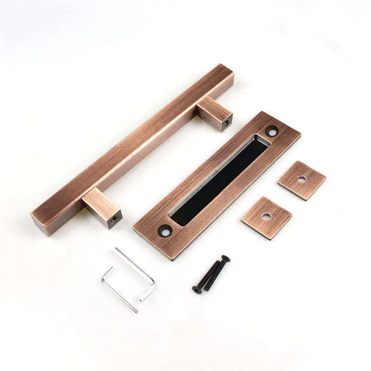 China Popular And Practical Carbon Steel Modern Square Pipe Door Pull Handle