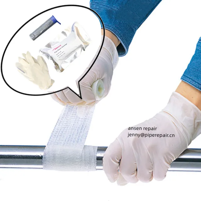 Free Sample Pipe Repair Bandage Oil Gas Plumbing Pipe Leak Repair Kit Fiberglass wraps