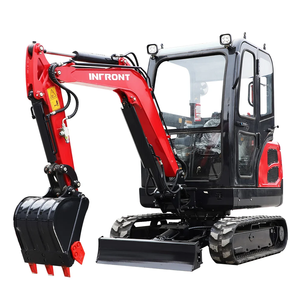 mini excavator with variety accessories 2 ton for sale